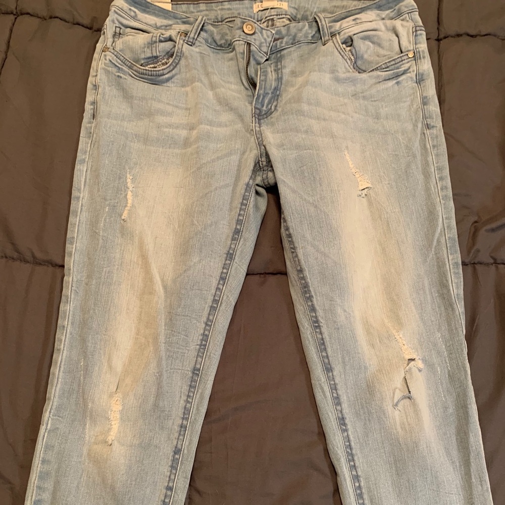 Distressed Jeans